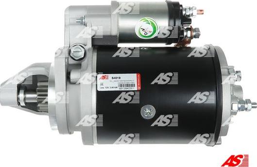 AS-PL S4019 - Starteris www.autospares.lv