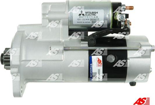 AS-PL S5004(MITSUBISHI) - Starteris www.autospares.lv