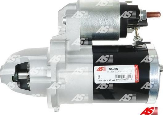 AS-PL S5086 - Starteris www.autospares.lv