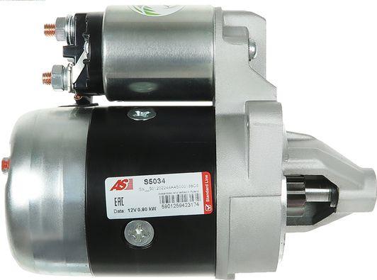 AS-PL S5034 - Starter www.autospares.lv