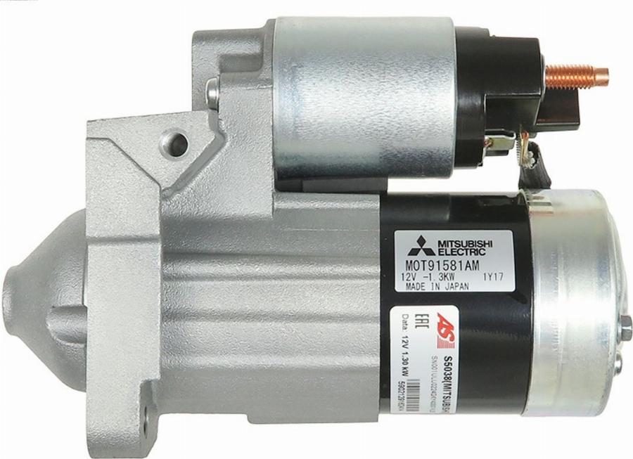 AS-PL S5038(MITSUBISHI) - Starteris www.autospares.lv