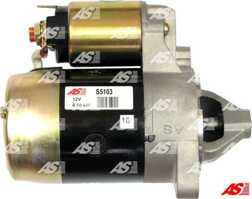 AS-PL S5103 - Стартер www.autospares.lv