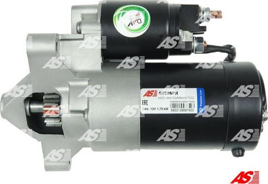 AS-PL S5295PR - Starteris www.autospares.lv