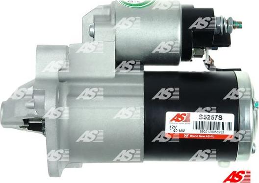 AS-PL S5257S - Starter www.autospares.lv