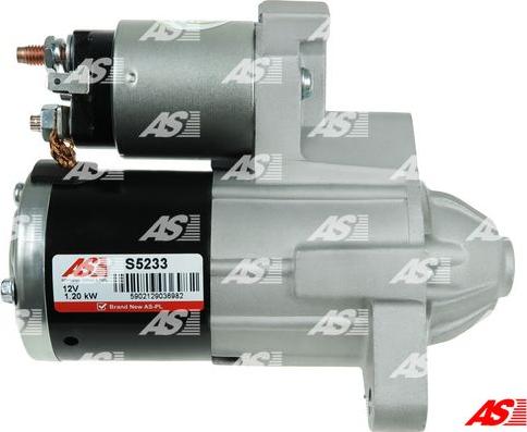 AS-PL S5233 - Starteris www.autospares.lv