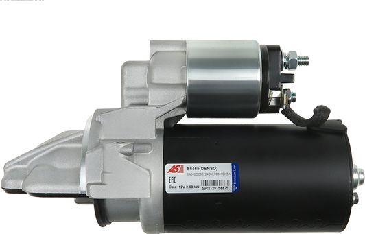 AS-PL S6465(DENSO) - Starteris www.autospares.lv