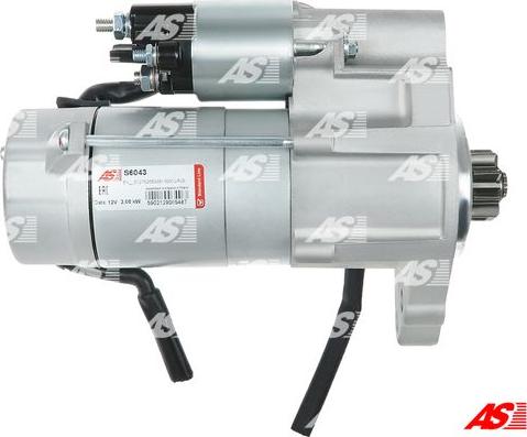 AS-PL S6043 - Starteris www.autospares.lv