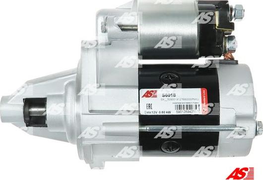 AS-PL S6018 - Starteris www.autospares.lv