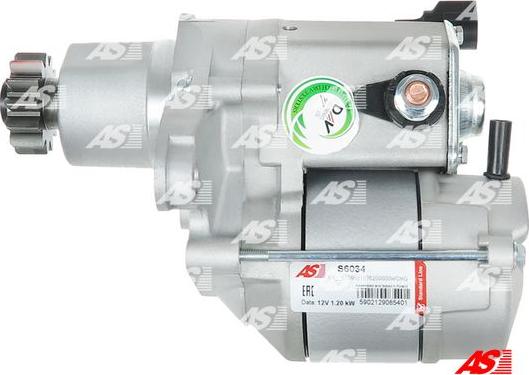 AS-PL S6034 - Starteris www.autospares.lv