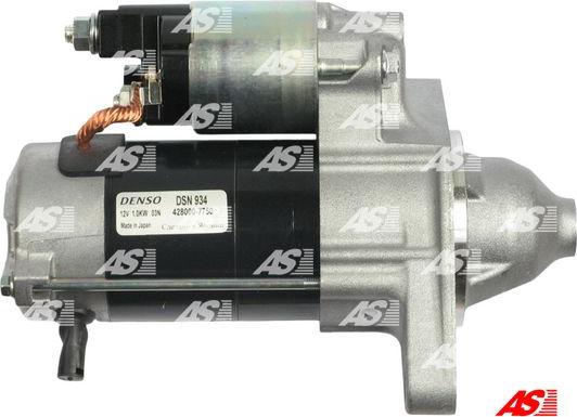 AS-PL S6036(DENSO) - Starteris www.autospares.lv