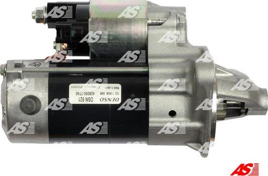 AS-PL S6033(DENSO) - Starteris www.autospares.lv