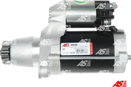 AS-PL S6029 - Starteris www.autospares.lv