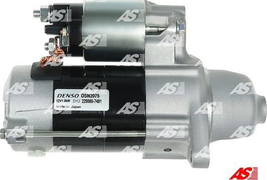 AS-PL S6199(DENSO) - Starteris www.autospares.lv