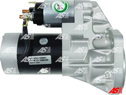 AS-PL S6266(DENSO) - Starteris www.autospares.lv