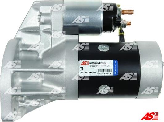 AS-PL S6266(DENSO) - Starteris www.autospares.lv