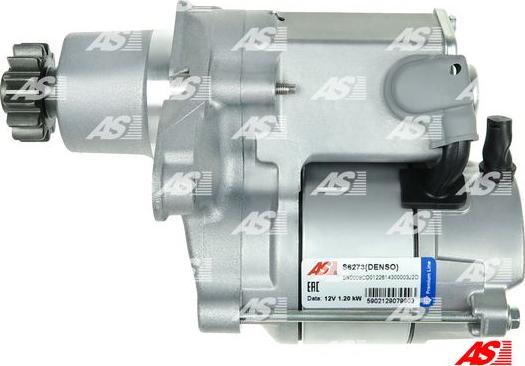 AS-PL S6273(DENSO) - Starteris www.autospares.lv