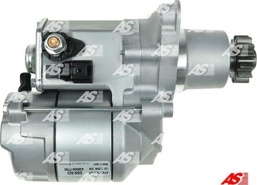 AS-PL S6273(DENSO) - Starteris www.autospares.lv