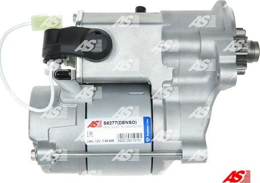 AS-PL S6277(DENSO) - Starteris www.autospares.lv