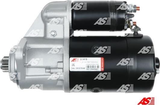 AS-PL S0415 - Starteris www.autospares.lv