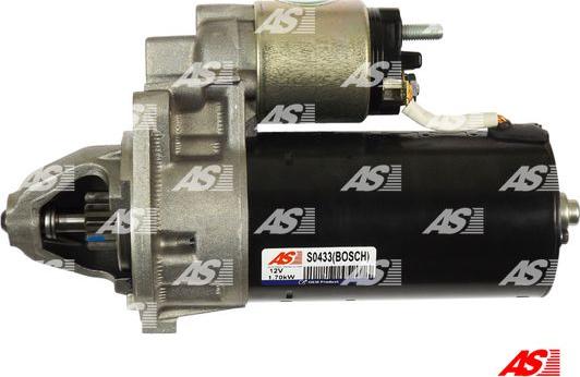 AS-PL S0433(BOSCH) - Starteris autospares.lv