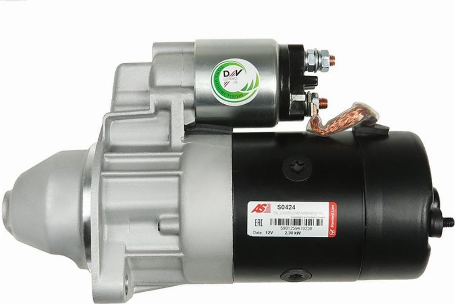 AS-PL S0424 - Starteris www.autospares.lv