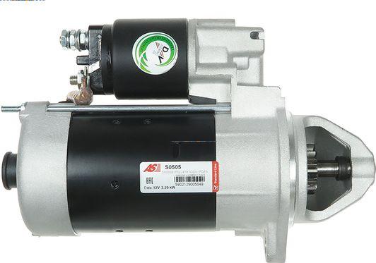 AS-PL S0505 - Стартер www.autospares.lv