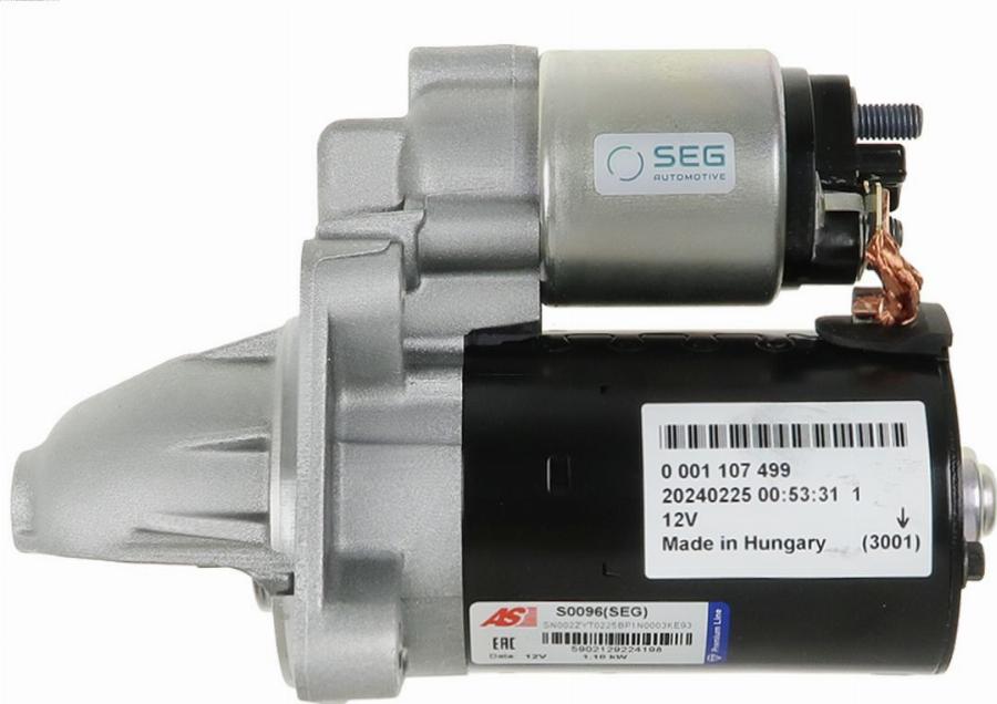 AS-PL S0096(SEG) - Starteris www.autospares.lv