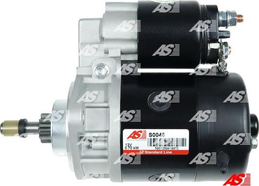 AS-PL S0046 - Starteris www.autospares.lv