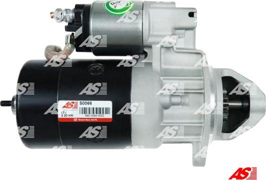 AS-PL S0066 - Стартер www.autospares.lv