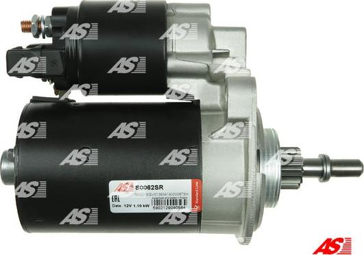 AS-PL S0062SR - Starteris www.autospares.lv