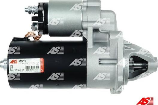 AS-PL S0015 - Starteris www.autospares.lv