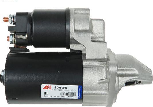 AS-PL S0088PR - Starteris www.autospares.lv