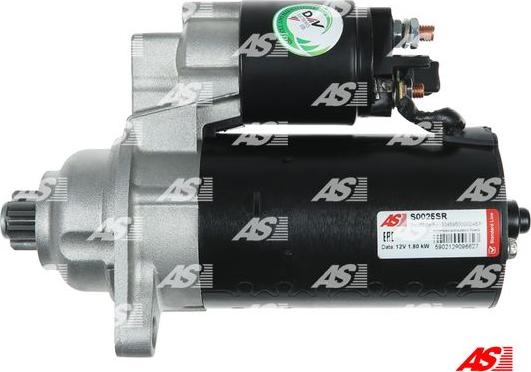 AS-PL S0025SR - Starteris www.autospares.lv