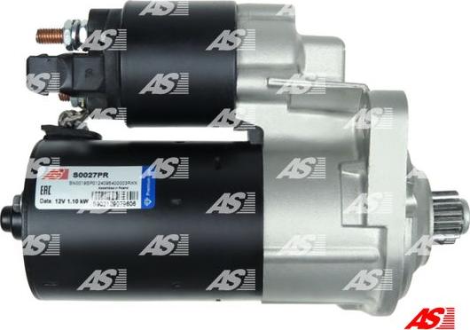 AS-PL S0027PR - Starter www.autospares.lv