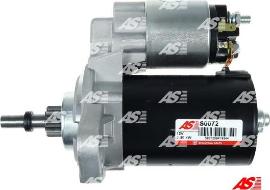 AS-PL S0072 - Starteris autospares.lv