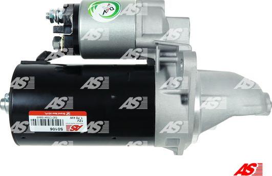 AS-PL S0106 - Starter www.autospares.lv