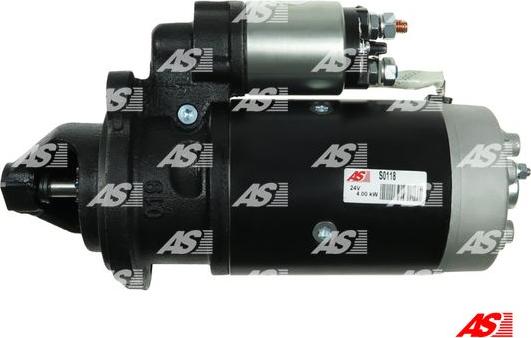 AS-PL S0118 - Starter www.autospares.lv