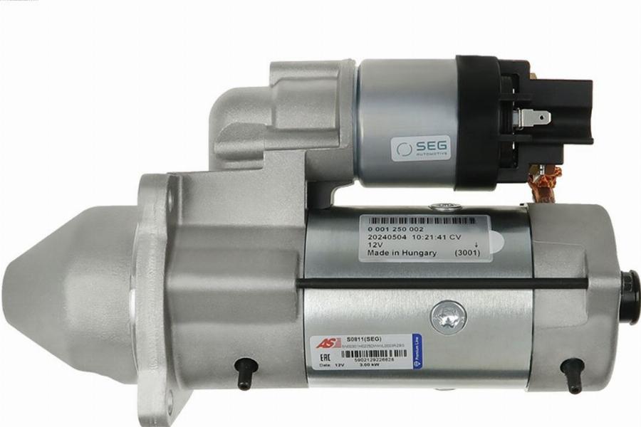 AS-PL S0811(SEG) - Starteris www.autospares.lv