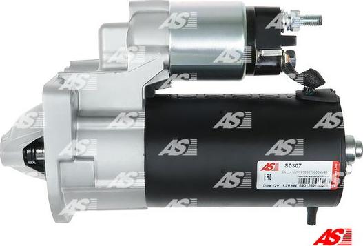 AS-PL S0307 - Starteris www.autospares.lv