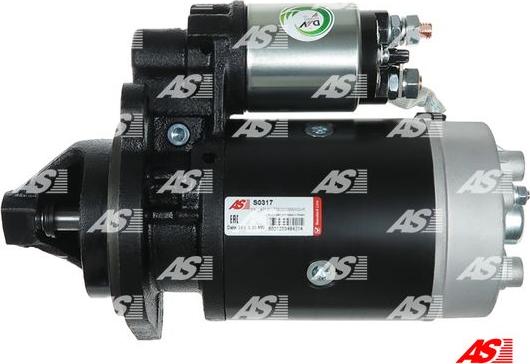 AS-PL S0317 - Starteris www.autospares.lv