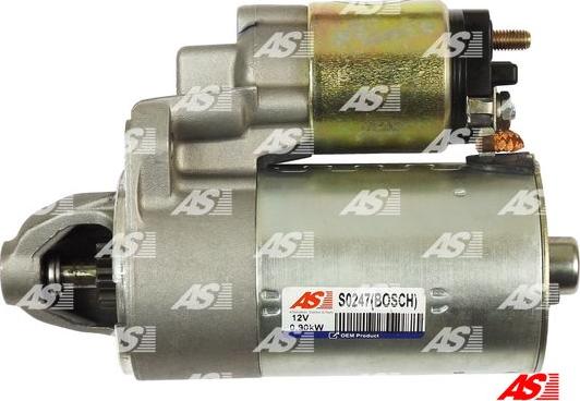 AS-PL S0247(BOSCH) - Starter www.autospares.lv