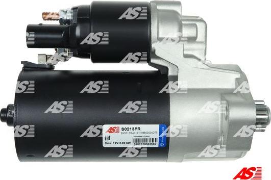 AS-PL S0213PR - Starteris www.autospares.lv