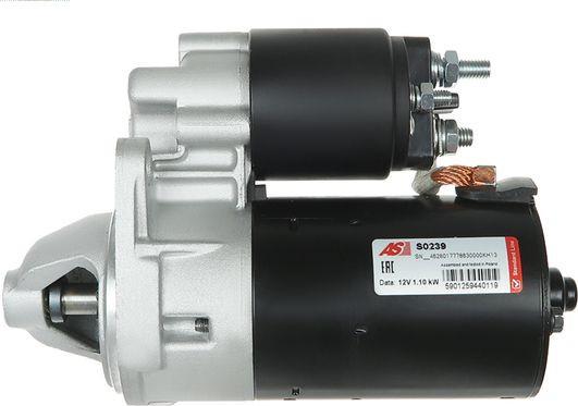 AS-PL S0239 - Starter www.autospares.lv