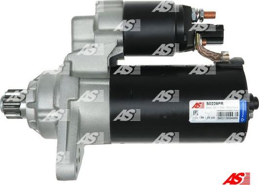 AS-PL S0229PR - Starteris www.autospares.lv