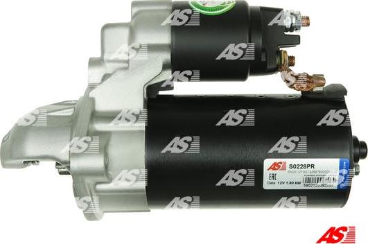 AS-PL S0228PR - Starteris www.autospares.lv