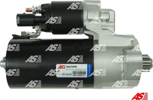 AS-PL S0270PR - Starteris www.autospares.lv