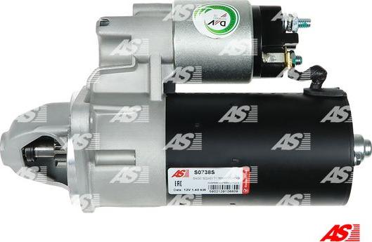 AS-PL S0738S - Starteris www.autospares.lv