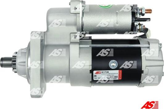 AS-PL S1174S - Starteris www.autospares.lv