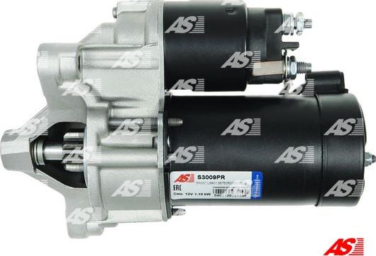 AS-PL S3009PR - Starteris www.autospares.lv