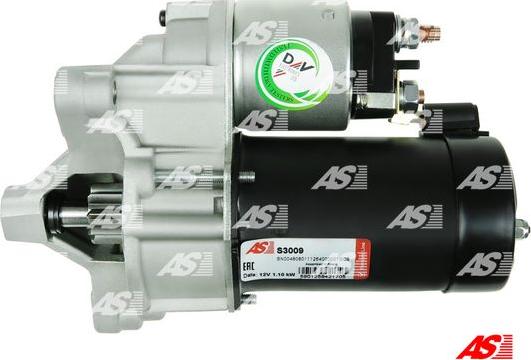 AS-PL S3009 - Starteris www.autospares.lv